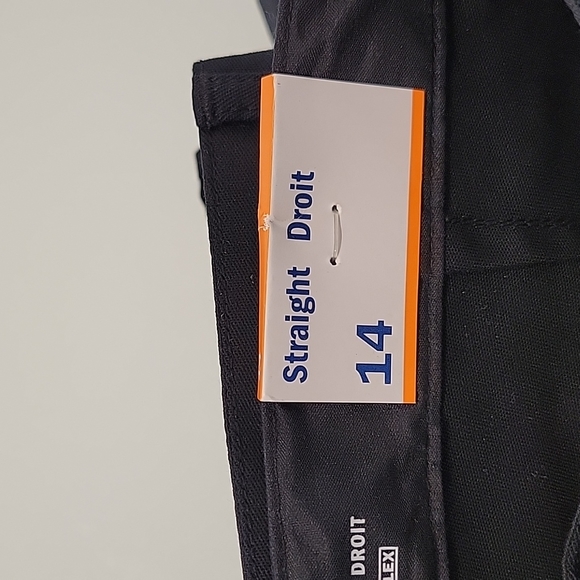 Old navy straight boys pants, black size 14 - Picture 2 of 4